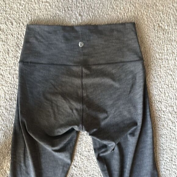 Lululemon Charcoal Space Dye High Rise Leggings! - Picture 10 of 13